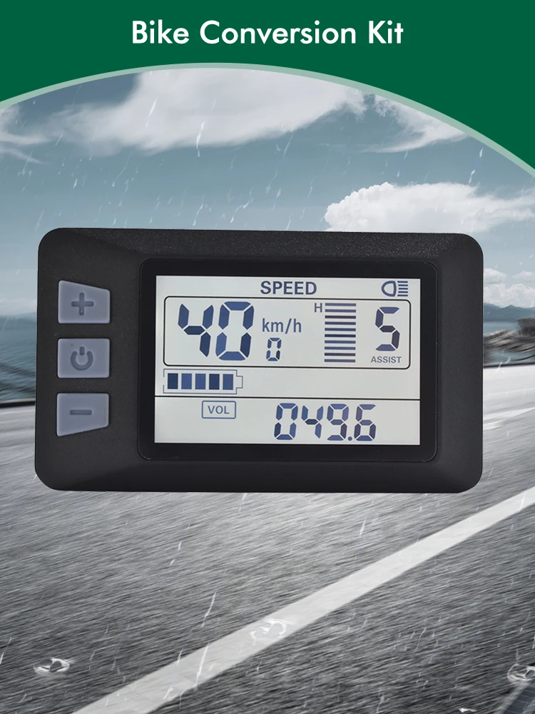 UART2 P3H E-Bike LCD-Display-Messgerät SM/Wasserdichter Anschlussstecker E-Bike Intelligentes Display-Zubehör – Detail 9