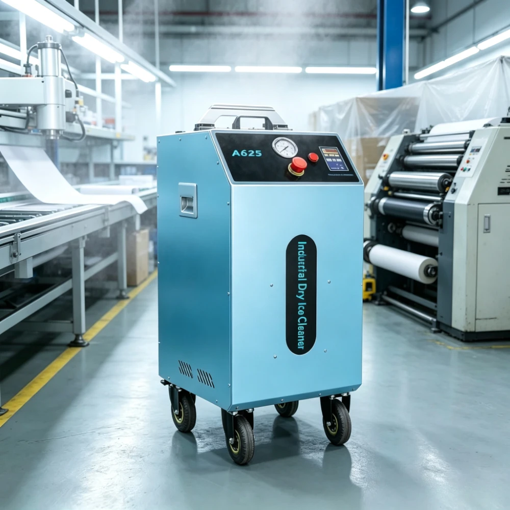 Customized Dry Ice Blasting Machine Car Interior Ceiling Cleaning Machine Dry Ice Blasting Machine For Cars