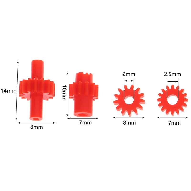 5Pcs HO Scale Train Accessories 1/87 Electric Train Model Universal Gear 11/12/13/16 Gears Dioramam Kits