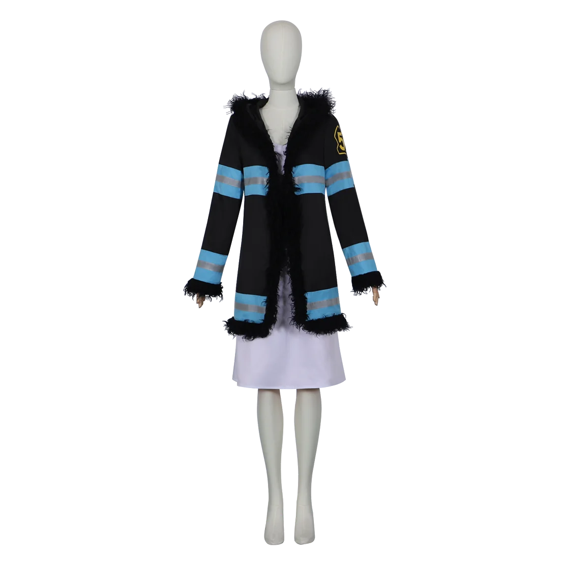 HOLRAN Women Princess Hibana Cosplay Costumes Uniform Coat Cloak Dress