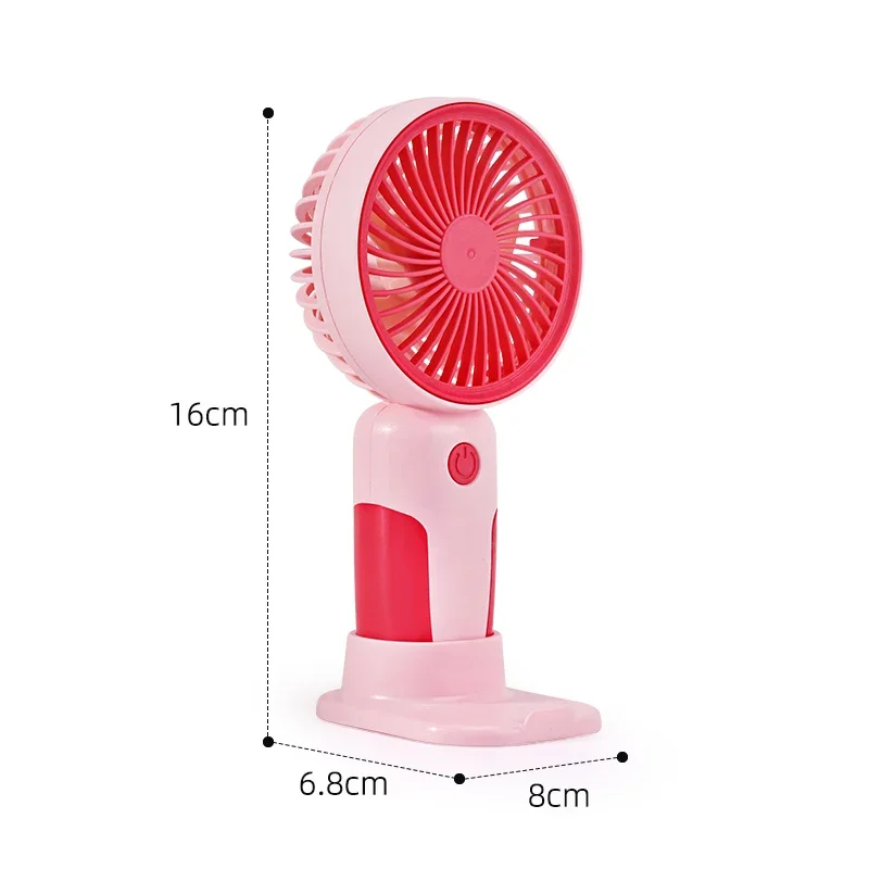 USB mini wind power Handheld Convenient And utra-quiet Fan High Quality protable Student Office cute small Cooling Fans