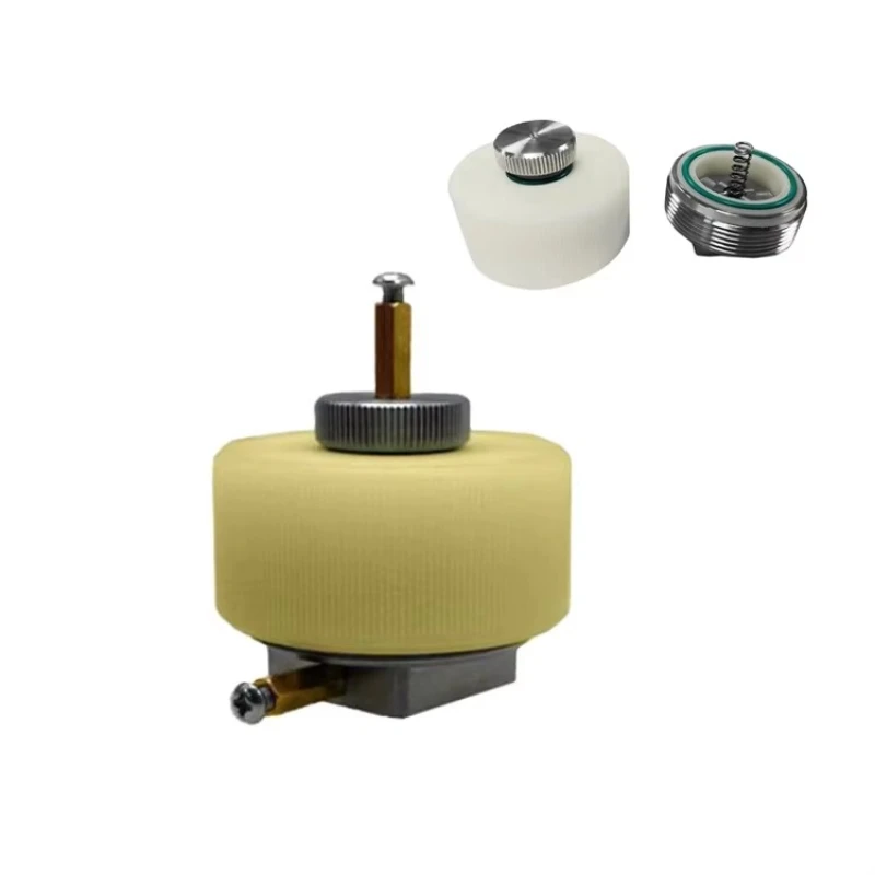 Quick assembly of button cell split test cells for high-throughput testing of battery materials