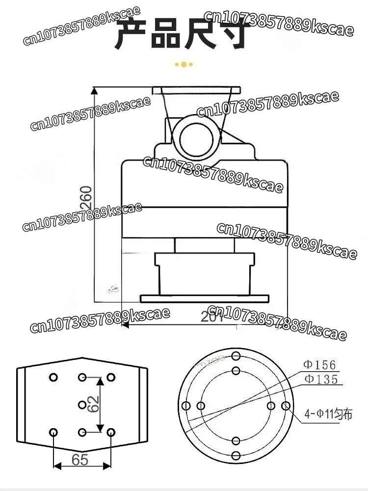 DC12V/AC24V RS485 PTZ Pan/Tilt  |，360° Rotation  Metal Heavy-Duty Load