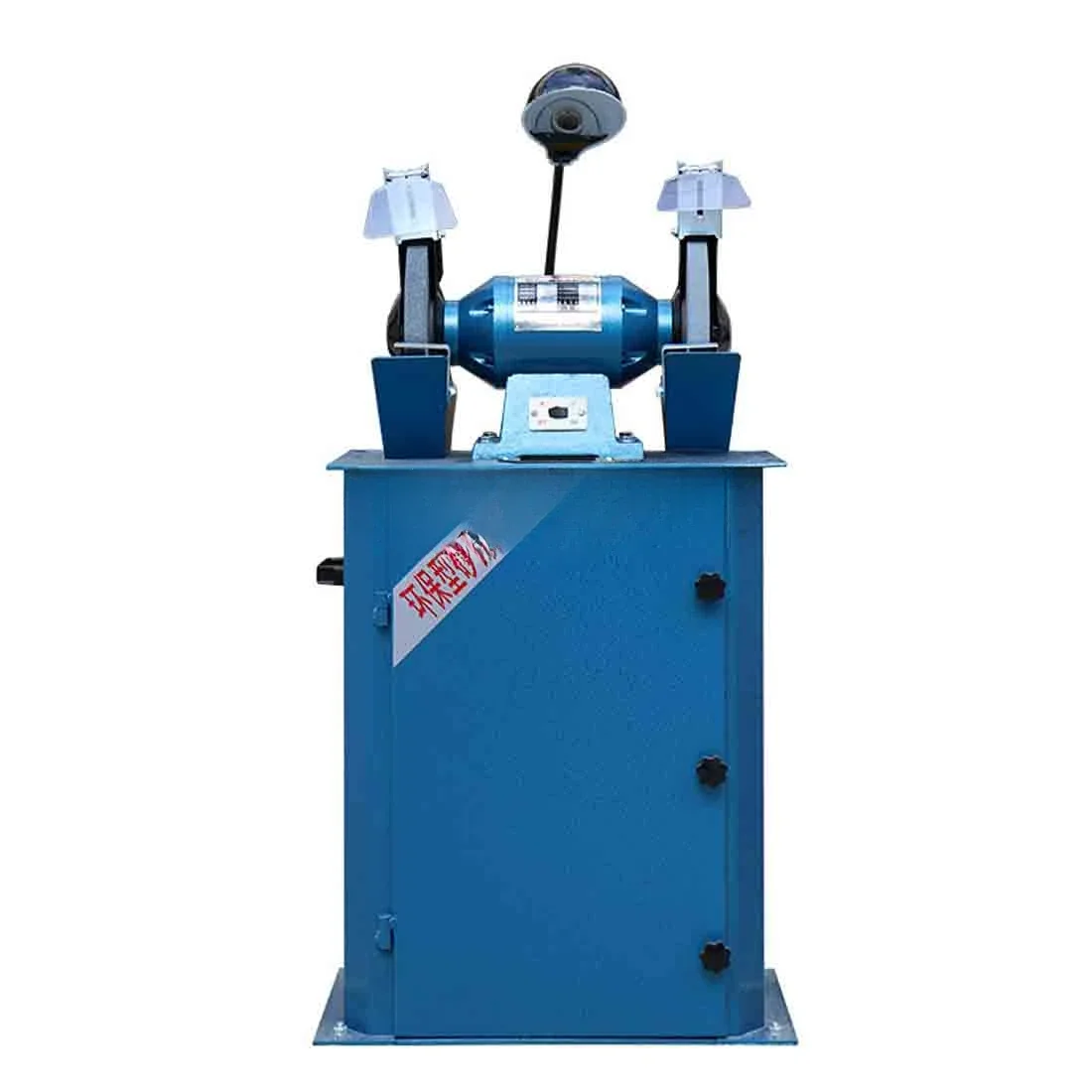 Desktop grinder environmental protection type with dust collection and dedusting polishing machine vertical dustproof