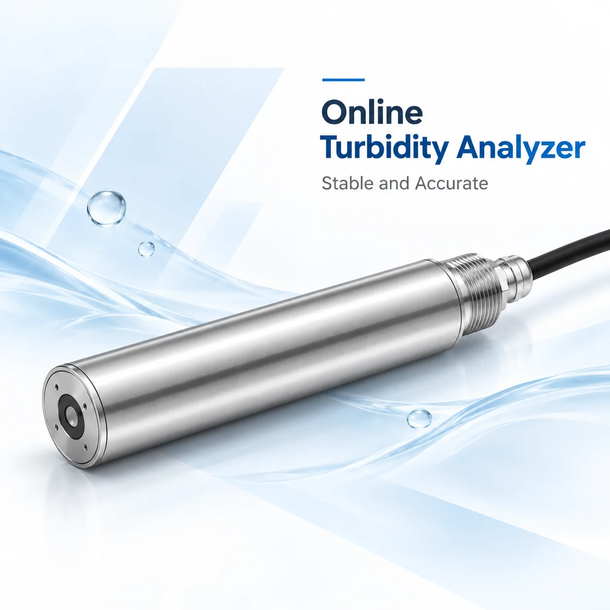 Effective Online Turbidity Sensor TSS Probe For Wastewater And Process Water Monitoring