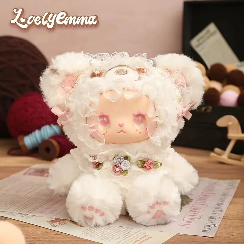 

LOVELY EMMA Bear Bear Lianmeng Series, 6 стилей, милые животные, виниловая кукла, подвеска, слепая коробка, кролик, детский подарок-сюрприз, натуральная