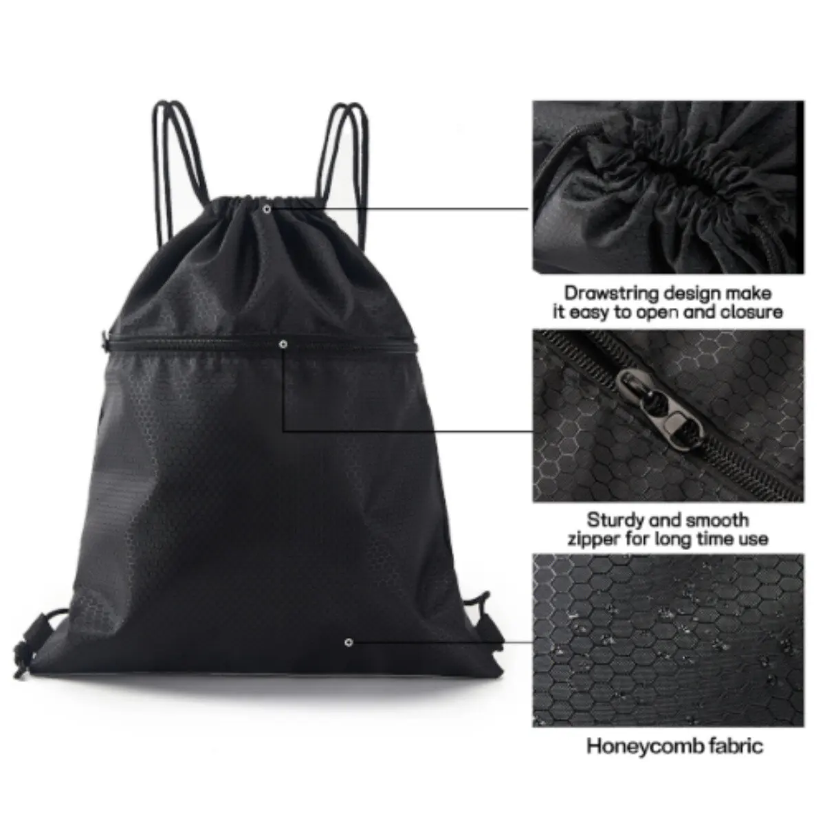 حقيبة ظهر بسيطة برباط للرياضات الخارجية من Warframe Sigil للرجال والنساء