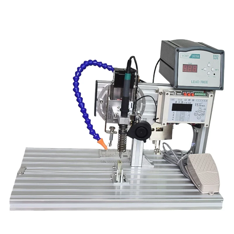 Semi-automatic Soldering Machine Foot Operated Circuit Board High Power Spot Welding Equipment For Electronic Welding Work