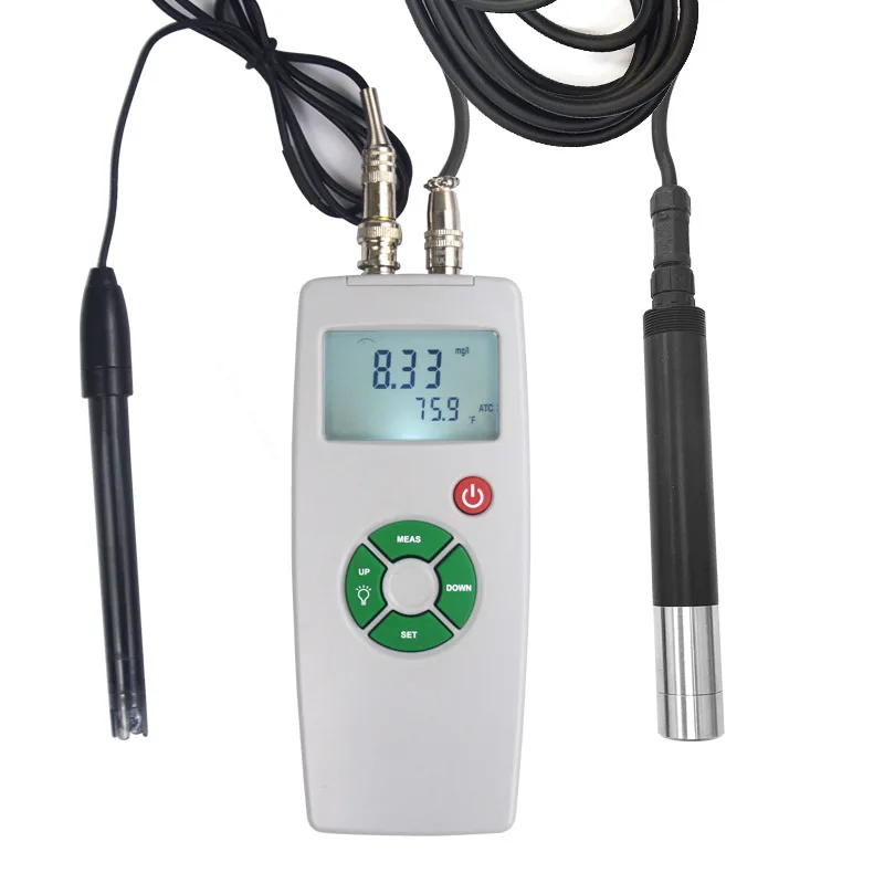 Waterproof Optical Portable DO Meter Measure Dissolved Oxygen Values In Ponds