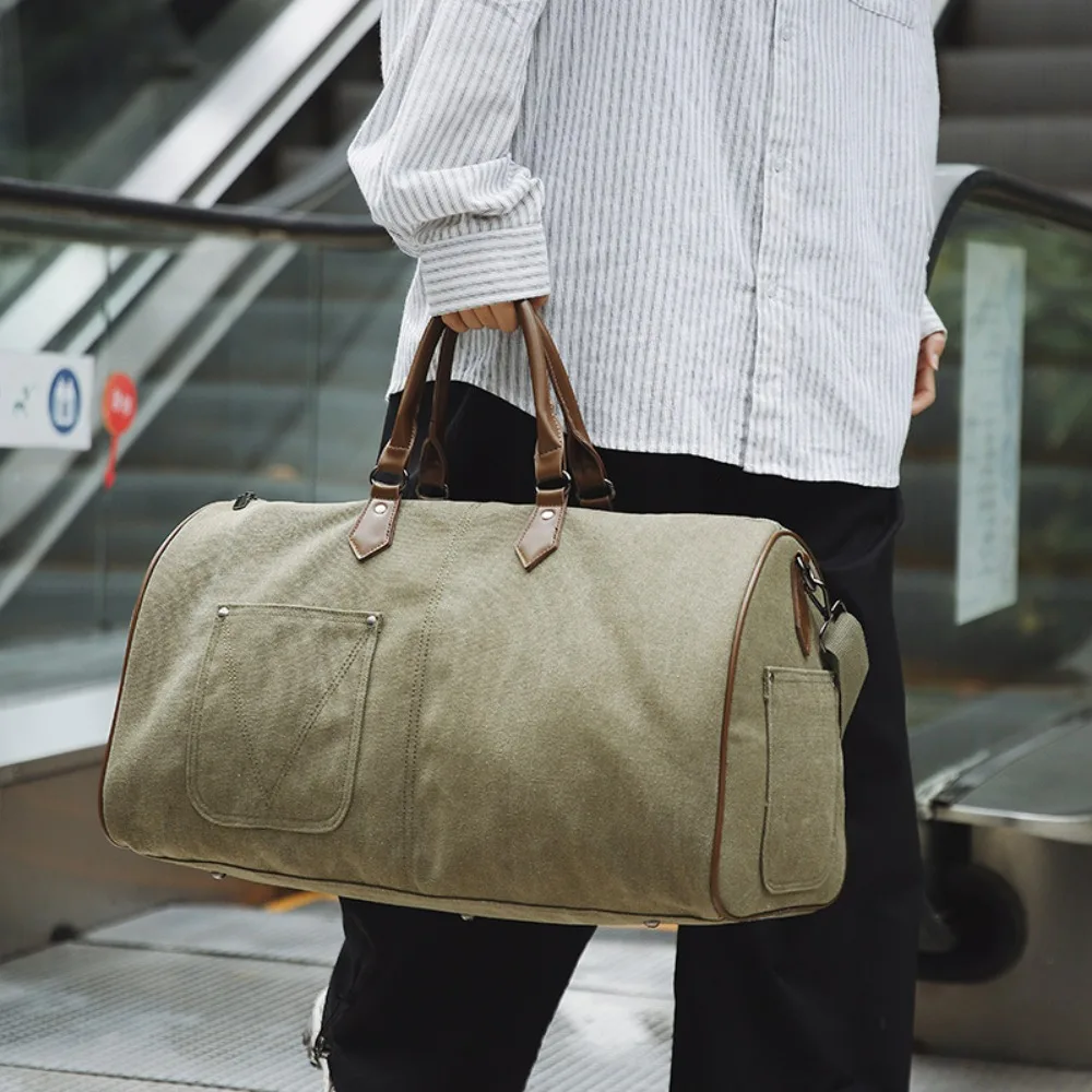 

Легкая минималистичная сумка на ремне для мужчин и женщин, однотонная сумка через плечо большой вместимости, универсальная спортивная сумка на плечо для спортзала