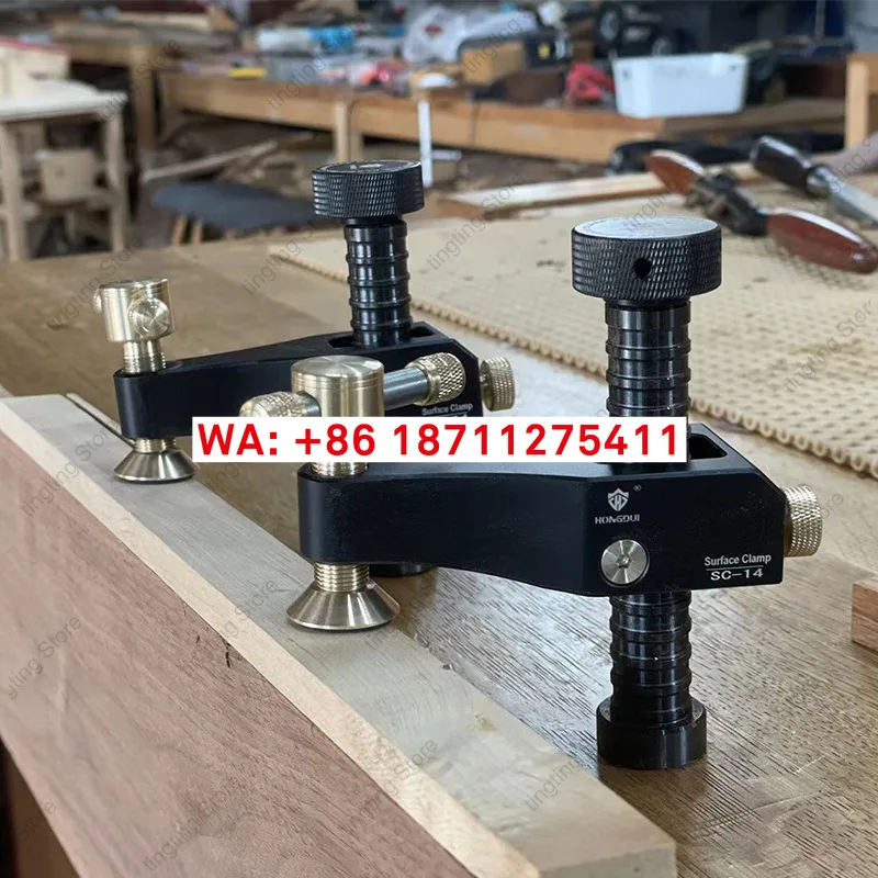 

Зажим для крепления к деревообрабатывающему столу HONGDUI, вспомогательный зажим для фиксации на верстаке