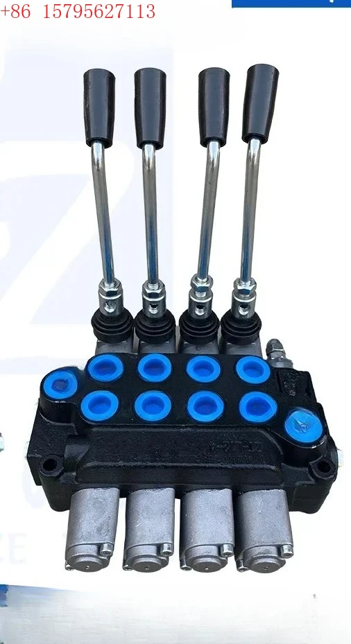 

ZT12 control oil cylinder oil pump motor single and two-way multi-channel hydraulic directional valve distributor 50 flow rate
