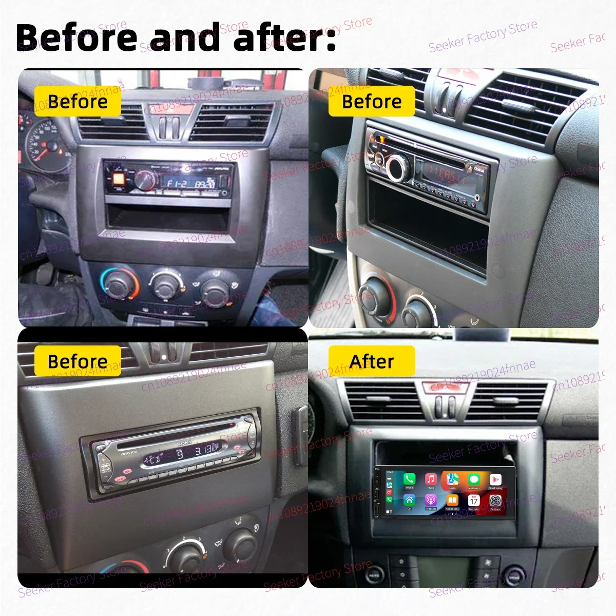 Android Radio for Fiat Stilo 2001-2010 6.86