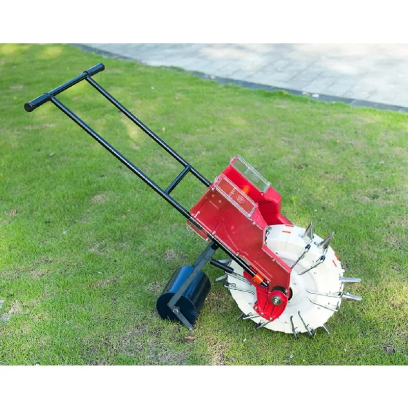 Manual Hand Push Corn Seeder, Agricultural Machinery, Single-row, 2 in 1, Double-nozzle, Soybean Corn Planter