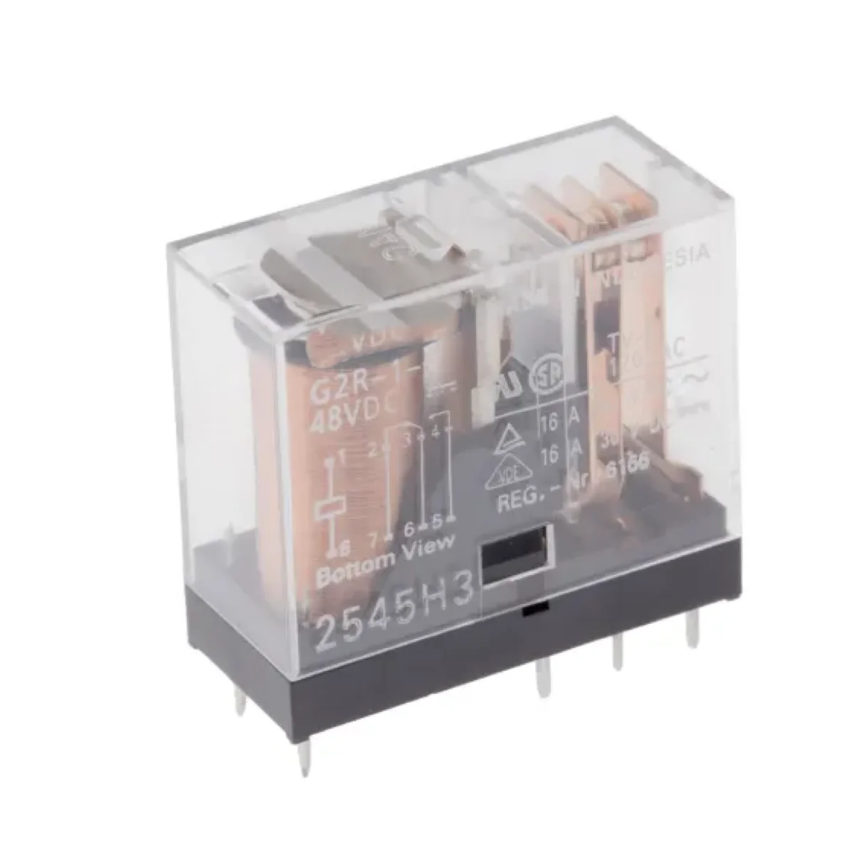 2PCS G2R-1-E 5VDC 12VDC 24VDC 48VDC 16A 250VAC SPDT 1 pole 1C G2R-1-E DC5 DC12 DC24 DC48 8Pin NEW Original G2R-1-E Power Relay