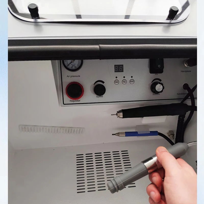 منضدة عمل الأسنان متعددة الوظائف مكتب فني مختبر شفط صامت خالي من الفراغ #3