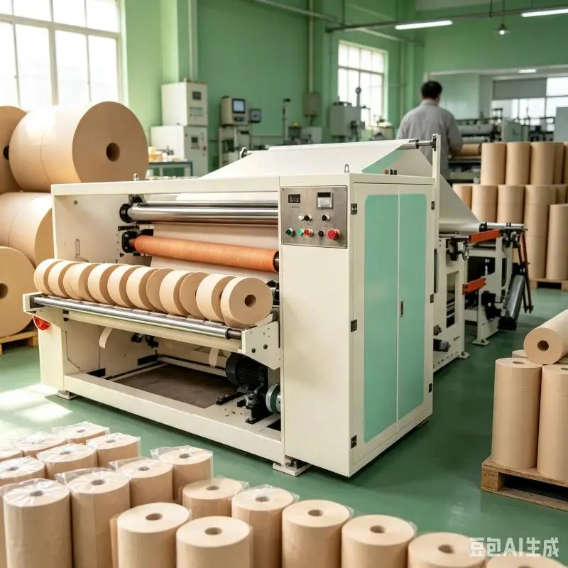 Customized Toilet Paper Making Machine Jumbo Roll Rewinding Embossing Perforating Production Line Industrial Equipment