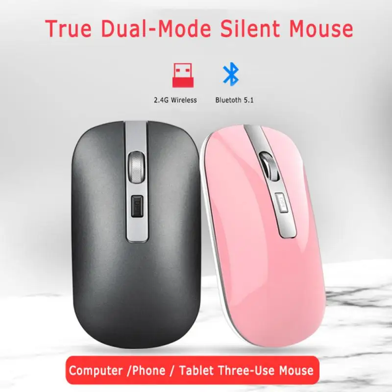 Mouse ergonômico recarregável sem fio, Muizen Draadloze