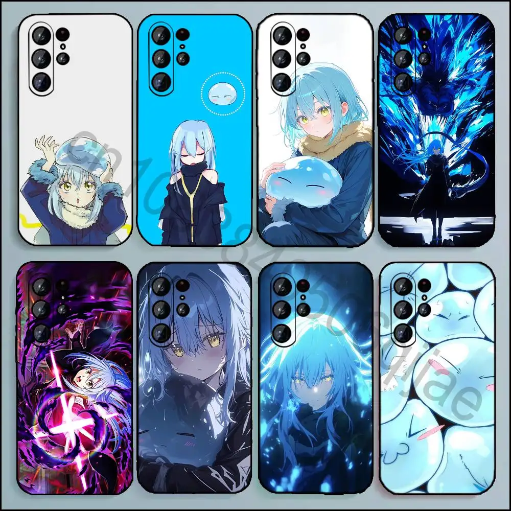 R-Rimuru  Phone Case For Samsung Galaxy A13,21s,22,31,32,52,53,71,80,A91 Soft Black Shell