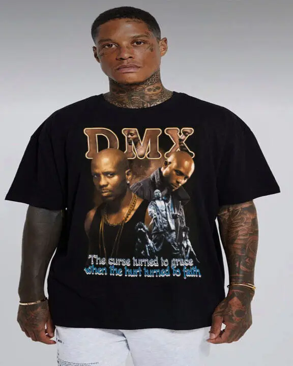 

DMX BROWN RAP HIP HOP T SHIRTS MEN'S SIZES