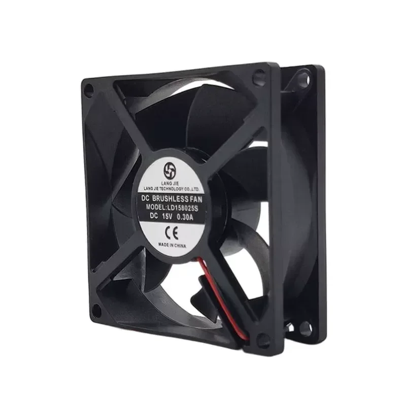 for LD158025S 15V 0.3A 8cm Diameter X7-250 Small Electric Welding Machine Large Air Volume Cooling Fan