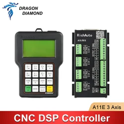 Voor RichAuto DSP A11 A11S A11E A11C MACH3 3 Axis Motion Controller Systeem Afstandsbediening Voor CNC Graveren Snijden 0501 Engels Versie