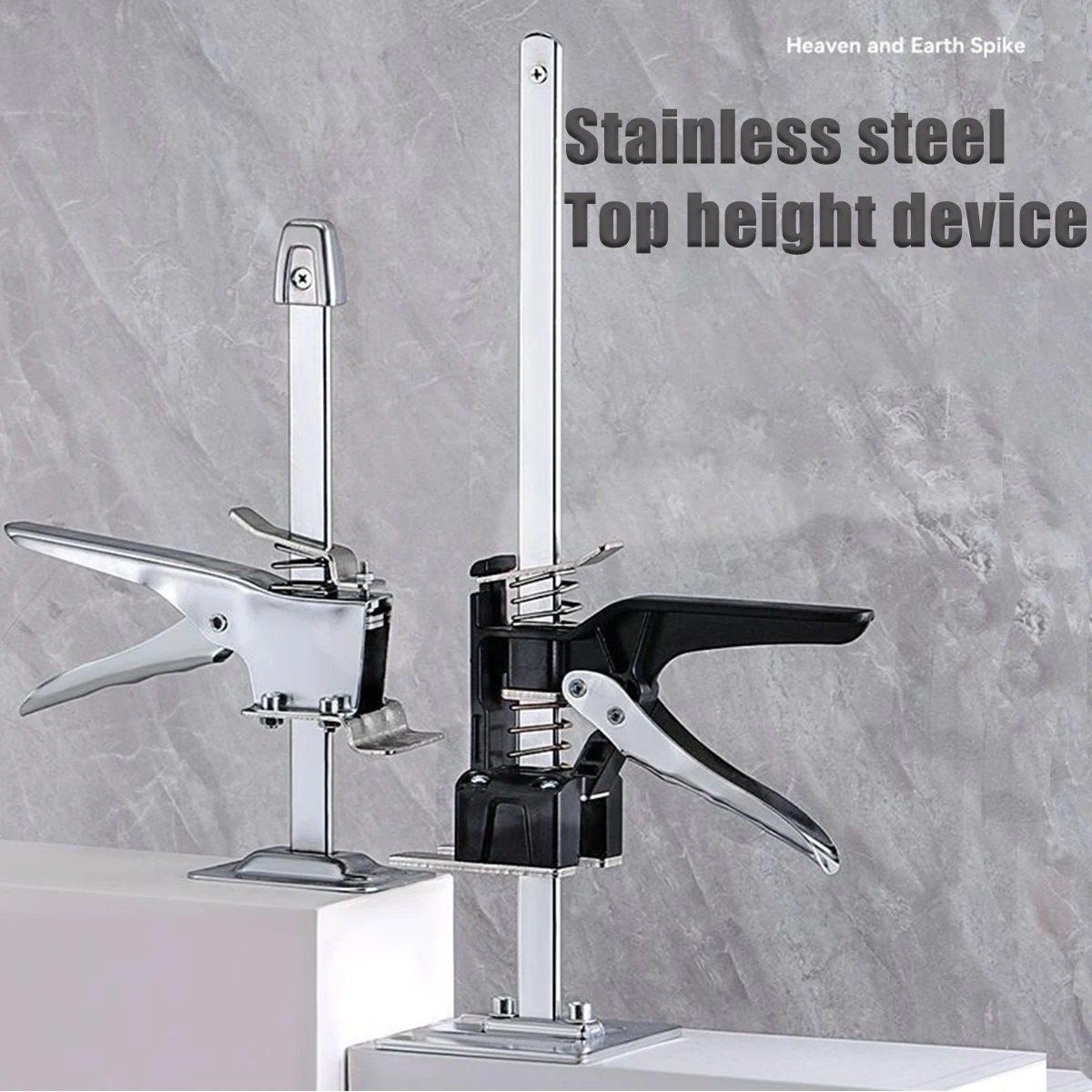Construction Jack, Wall Tile Locator,Multi-Function Height Adjustment Lifting Device,Door Panel Lifting Cabinet Jack,Raised