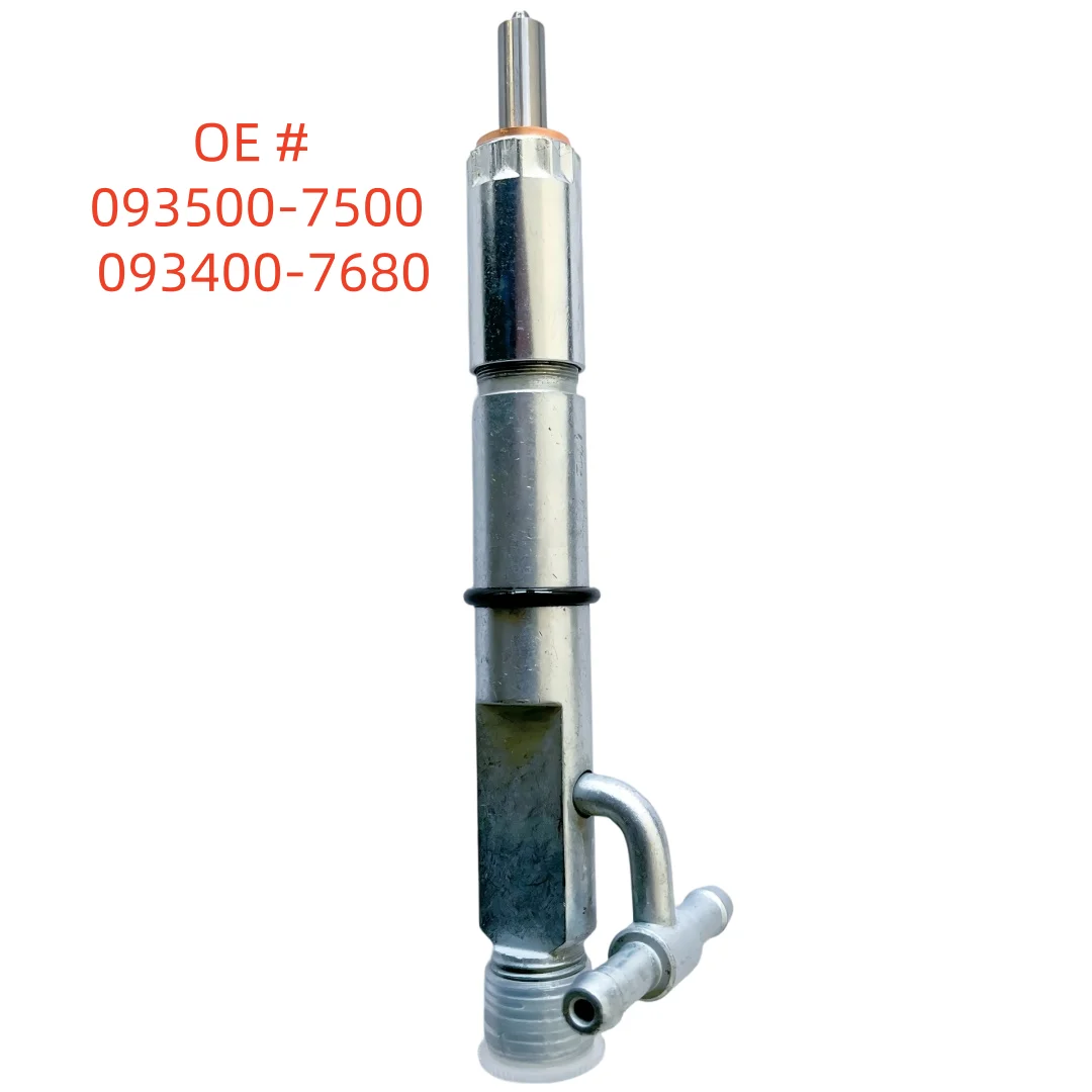 high quality new 4PCS 093500-7500 093400-7680 Diesel Fuel Injector Set DLLA146P768 180-190 for MITSUBISHI 4D34T 4D34 Engine
