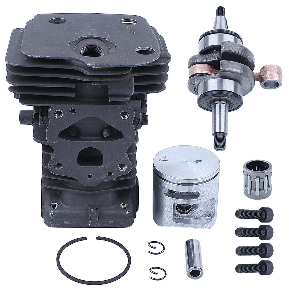 Jonsered cs2245 cs2250s用シリンダーシャフトキット,チェーンソー44mm用,Nikon asislメッキボルト針ベアリング