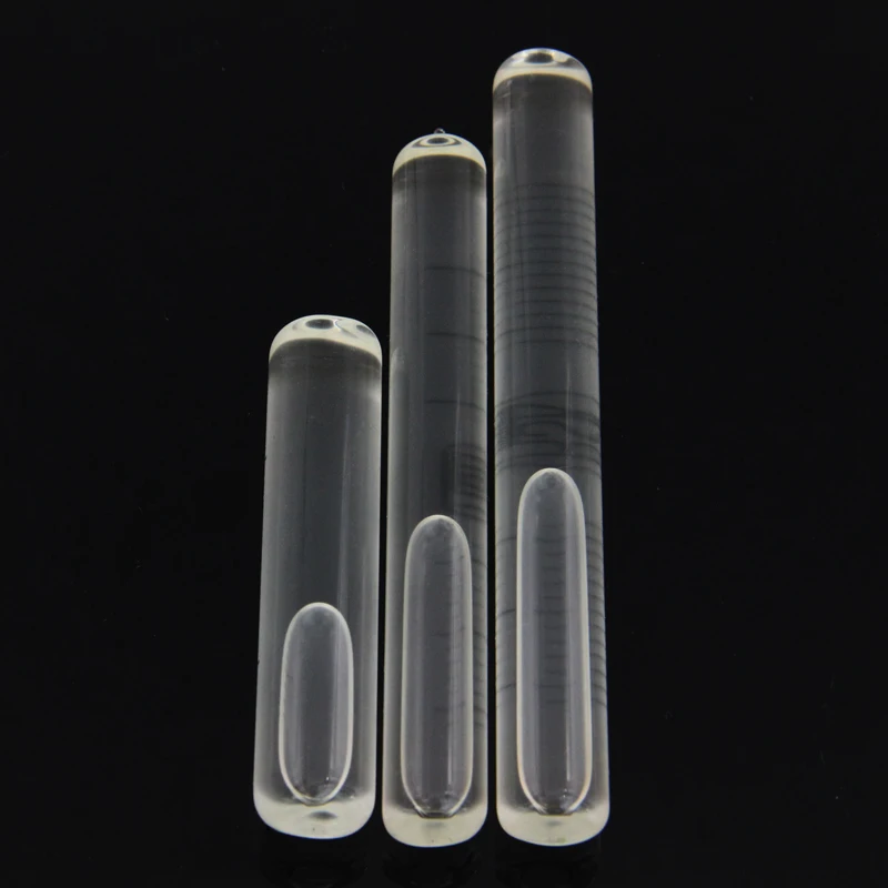 Full glass long horizontal bubble with high accuracy of 0.02mm/m, 4-second bubble horizontal RSK cylindrical level bubble bead