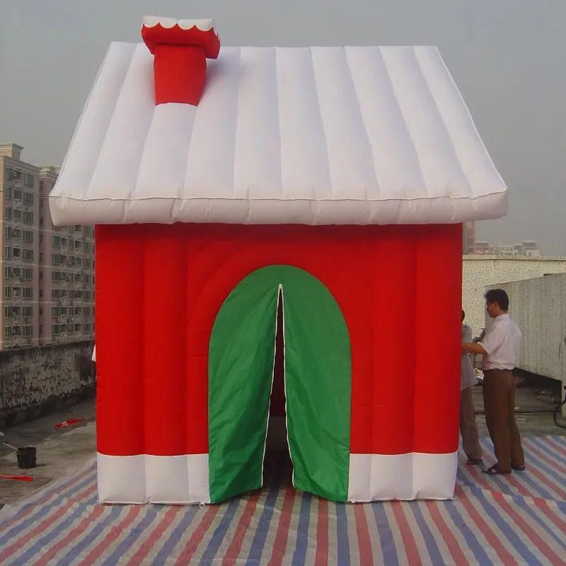 

2025 Hot Sale Big Christmas Inflatable House for Holiday