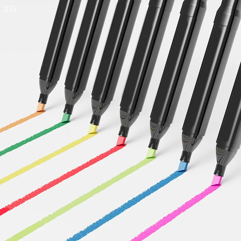 12/24/30/36/40/48/60/80/100/120/168 قطعة مجموعة أقلام تلوين فرشاة أقلام للطلاب المزدوج تلميح علامات تعتمد على الزيت لطلاب الفن