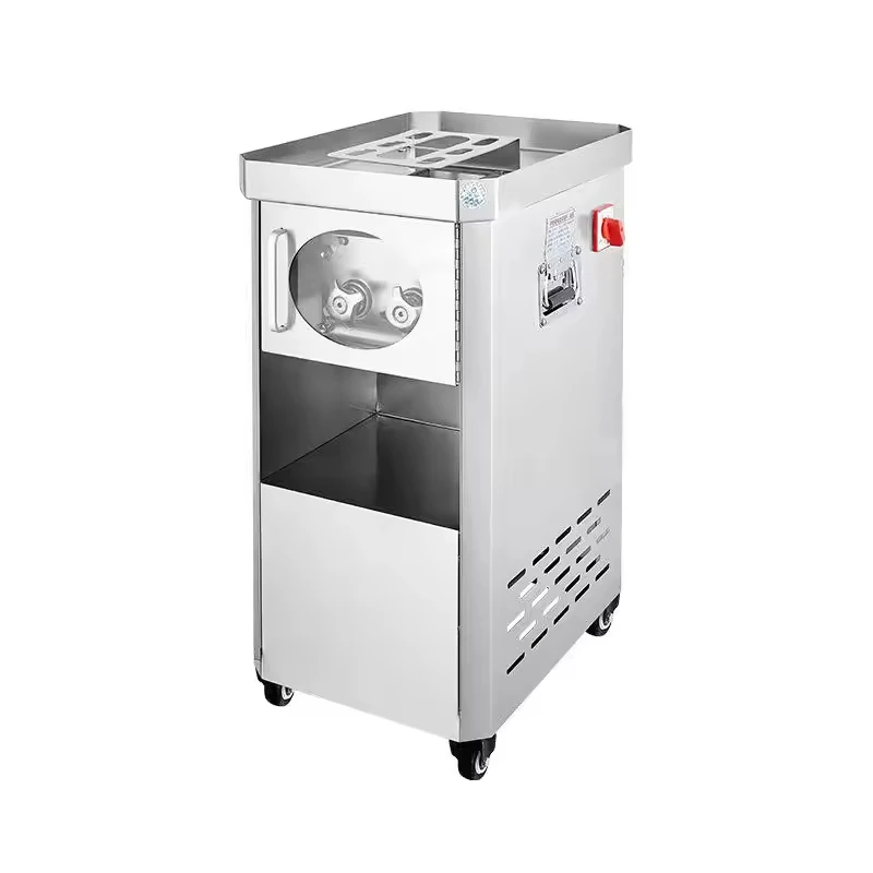 

Vertical Slicing Machine Electric Meat Cutting Machine Stainless Steel Commercial Meat Grinder Electric Kitchen Meat Grinder