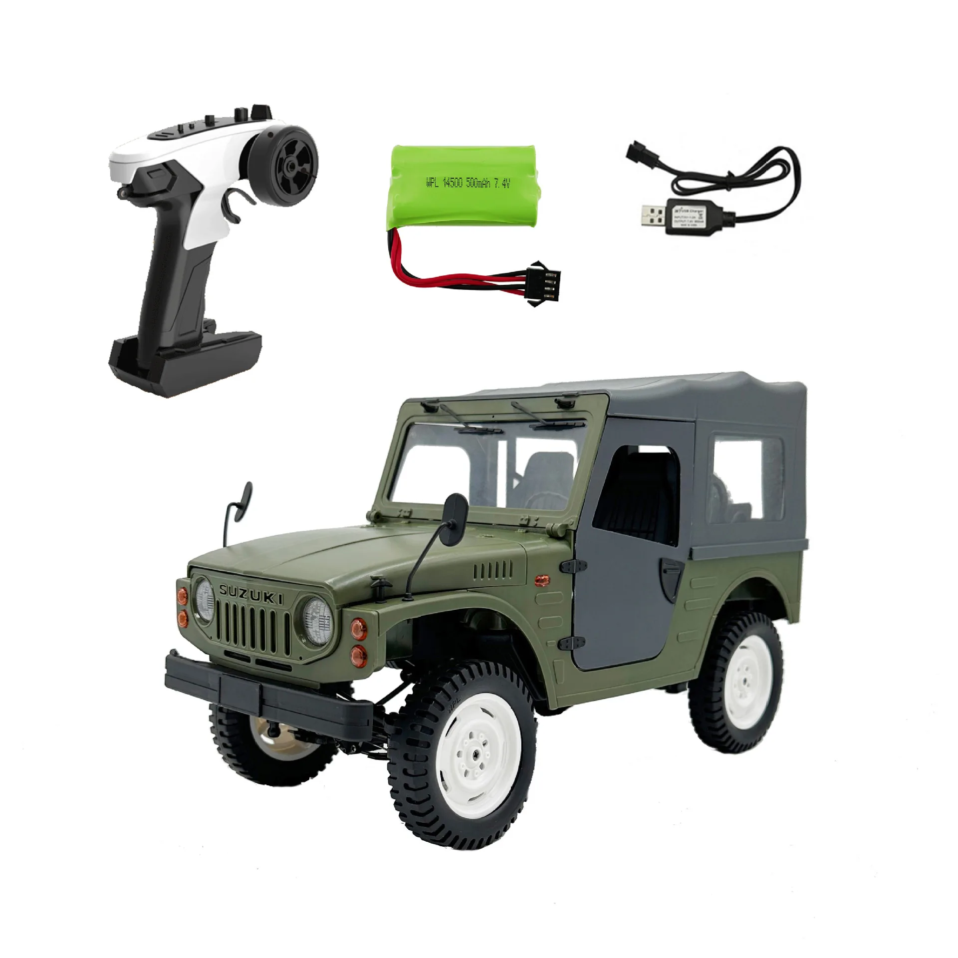 WPL C84-1 C84 1/10 RC Car Full-Scale Suzuki Jimny 4WD Climbing