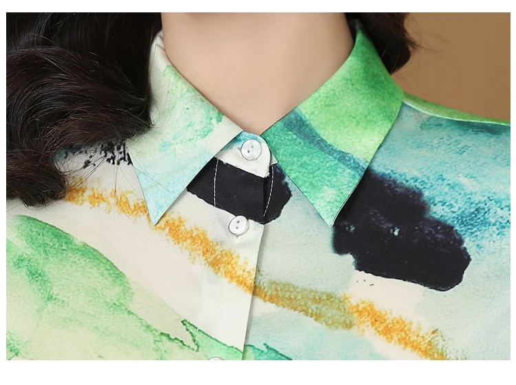 ZAROY Women Satin Shirts Casual Woman Clothing Long Sleeve Lapel Slim Office Lady Blouses Fashion Streetwear חולצה מכופתרת נשים