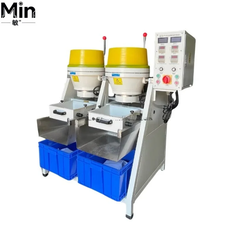 High Performance 18L Centrifugal Disc Polishing Machine for Steel Cut Parts Deburring