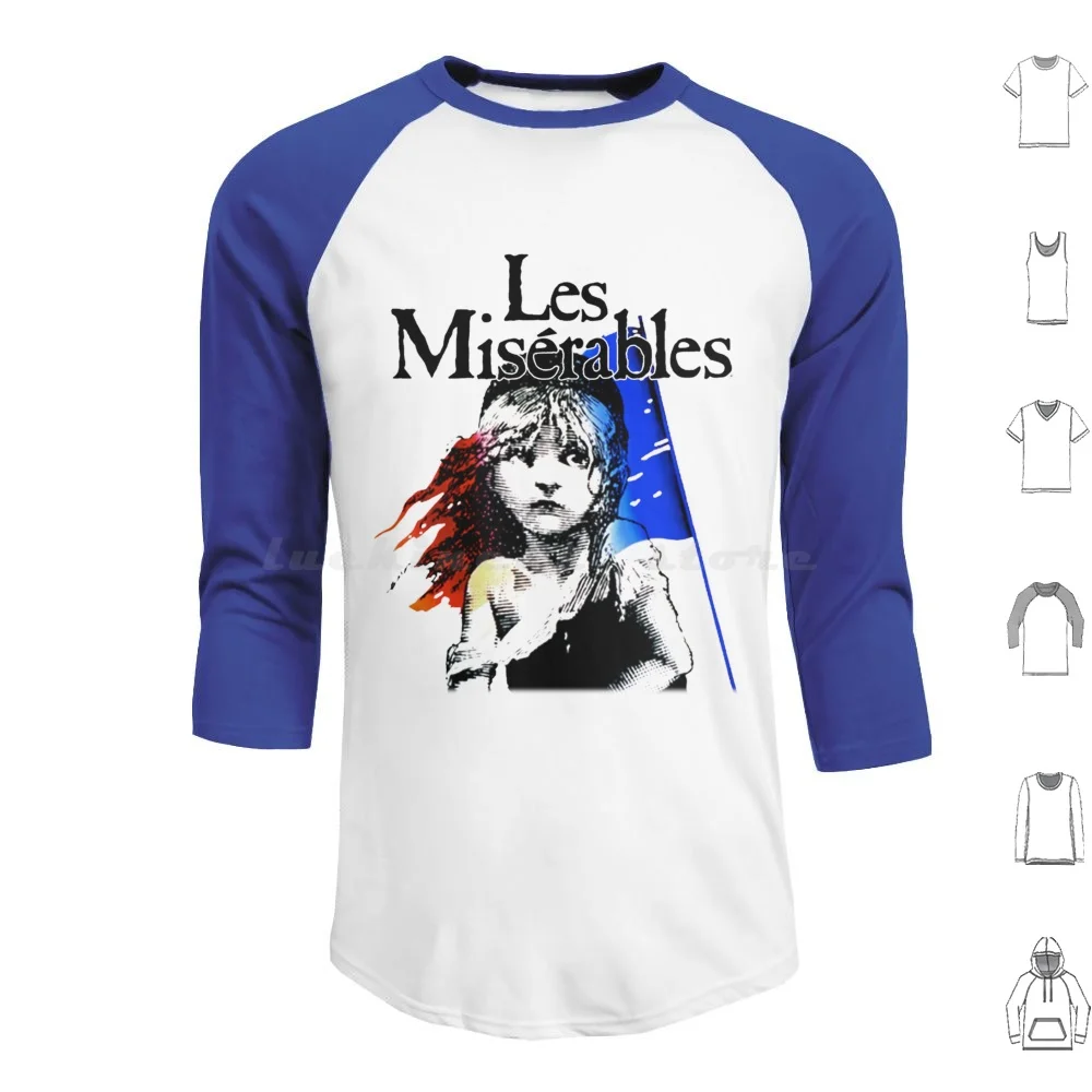 Les Miserables ( White ) Hoodies Long Sleeve Les Miserables Les Misérables Vintage Les Miserables Les Miserables London