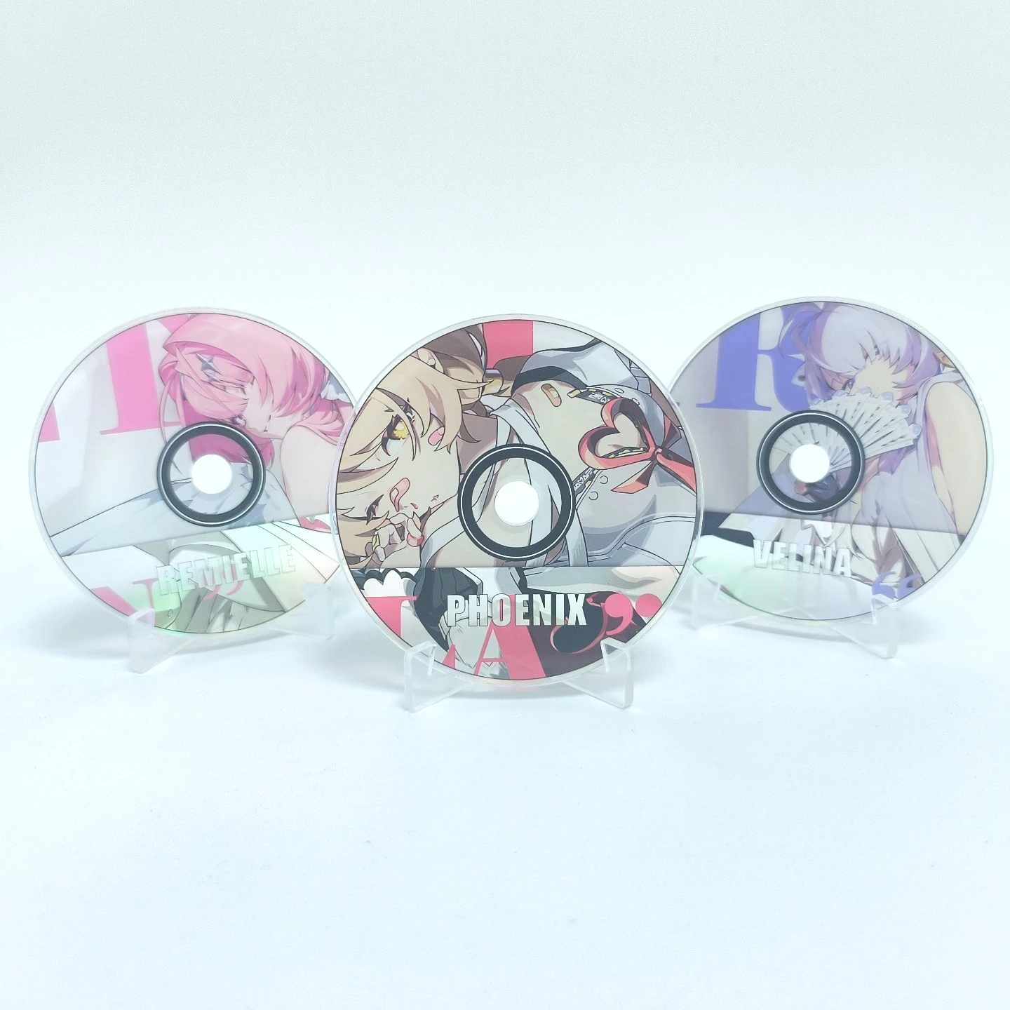 Zenless Zone Zero ZZZ Phoenix Roxy Claret Sigird Remielle Promeia Cissia Semi-Transparent Color Film Acrylic Stand  Key Chain