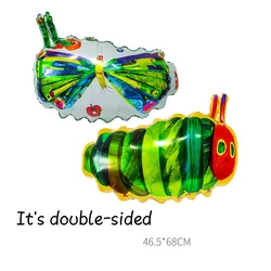 Green Caterpillar Balloon Kids Birthday Party Decoration Animal Insect BallonKindergarten Baby Shower Gift