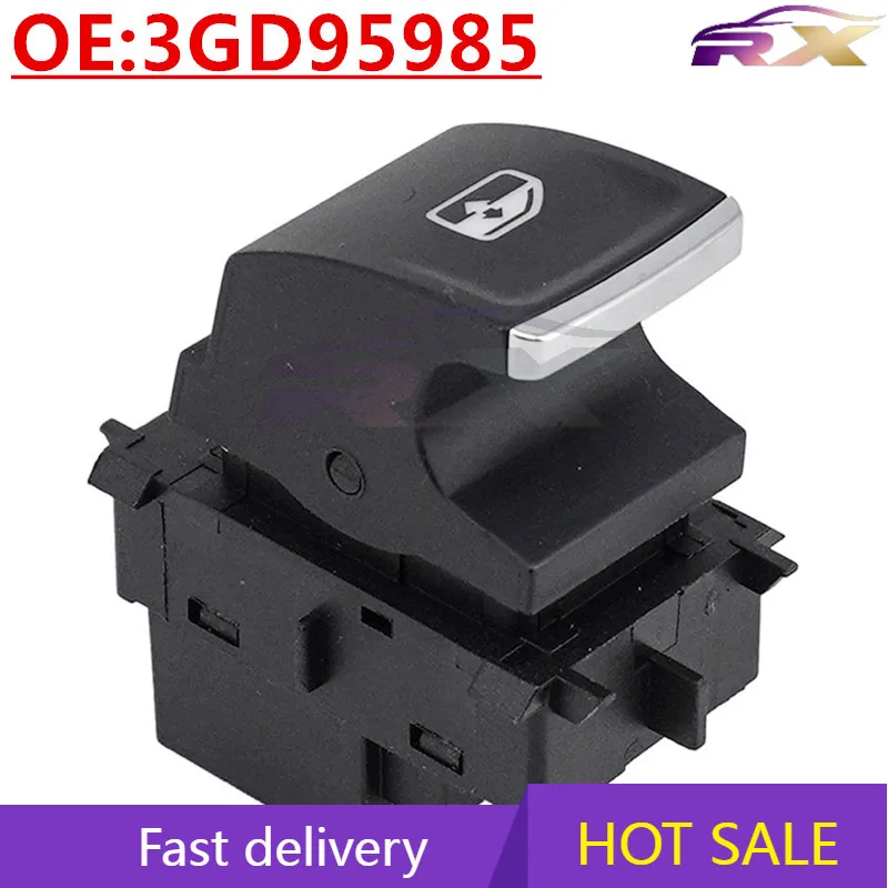 

OEM:3GD95985 Power Window Master Control Single Switch For Vw Magotan