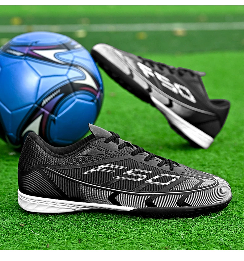 Neue Herren-Fußballschuhe Futsal High Ankle Atmungsaktiv Rutschfest Hochwertige Ultraleichte Fußballschuhe Sportschuhe für Outdoor-Wettkämpfe – Detail 16
