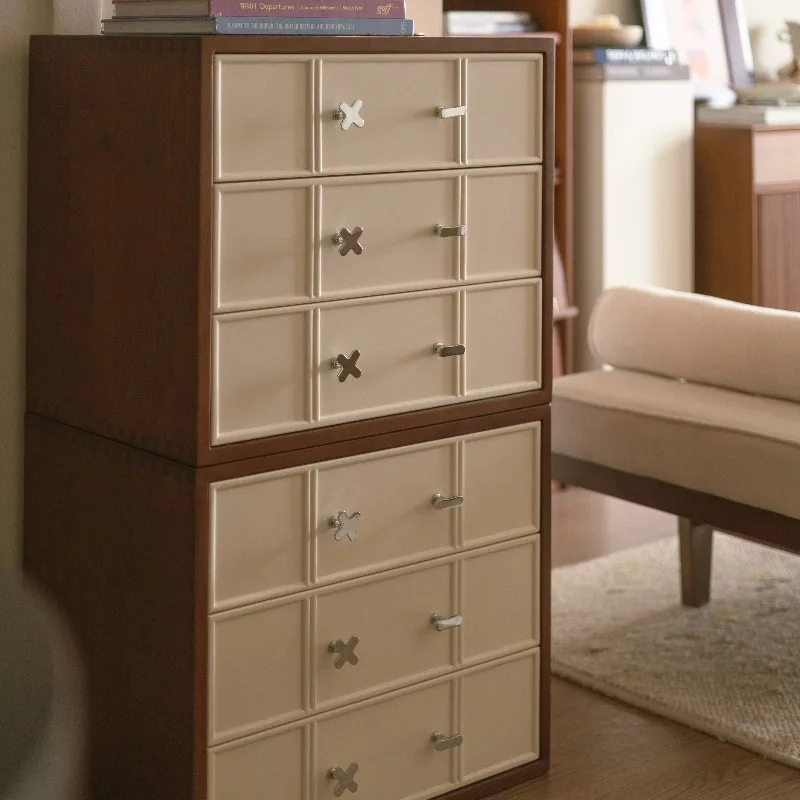 Retro module combination cabinet, floor-to-ceiling chest, bedside table