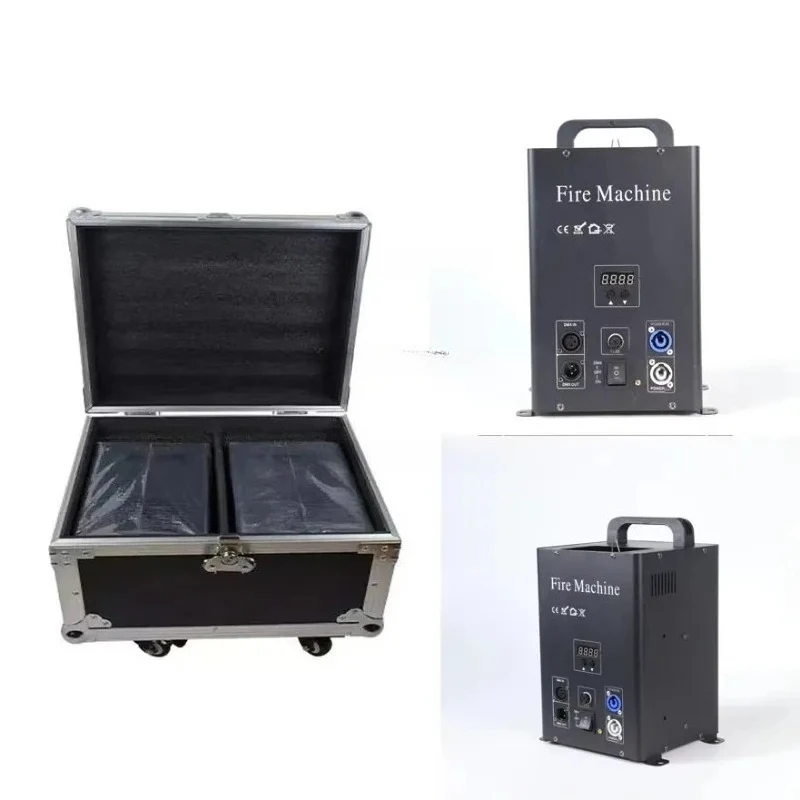 100W 200W  Flame DMX Stage Fire Machine Spray Stage Outdoor Flame Machine Flame Thrower Stage Show Effect Fire Machine