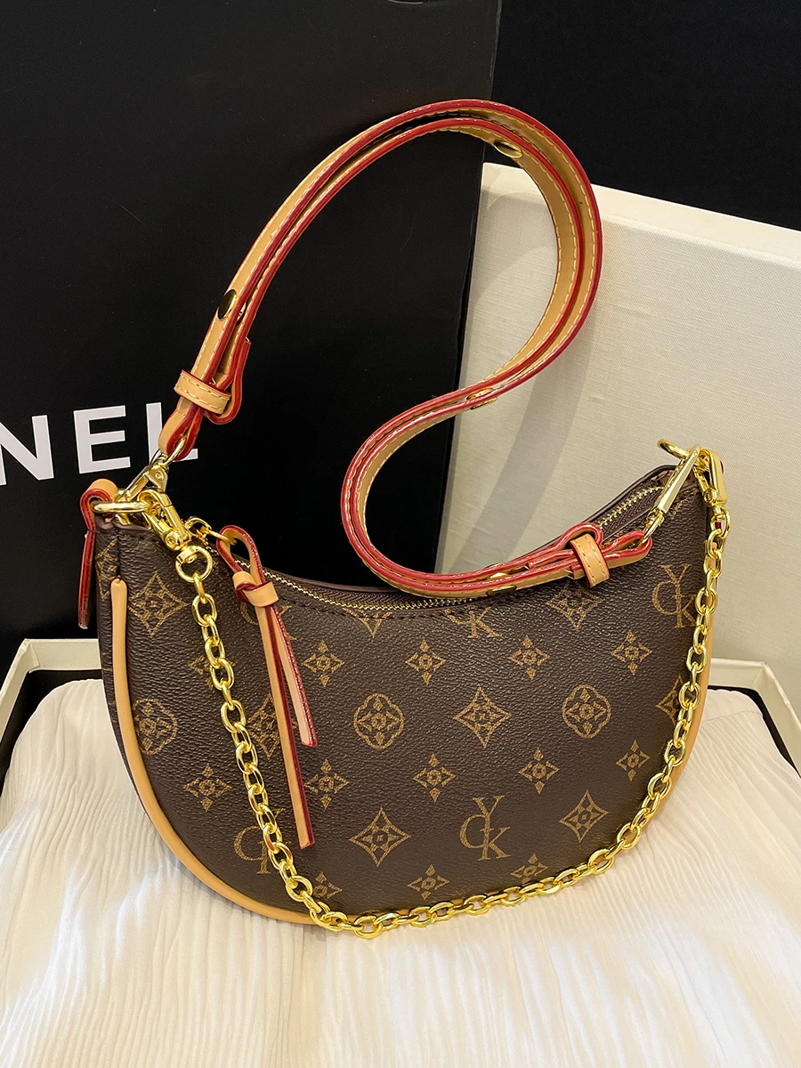 

Bag underarm bag female new high-end sense of autumn and winter light luxury designer messenger small bag shoulder crescent bag