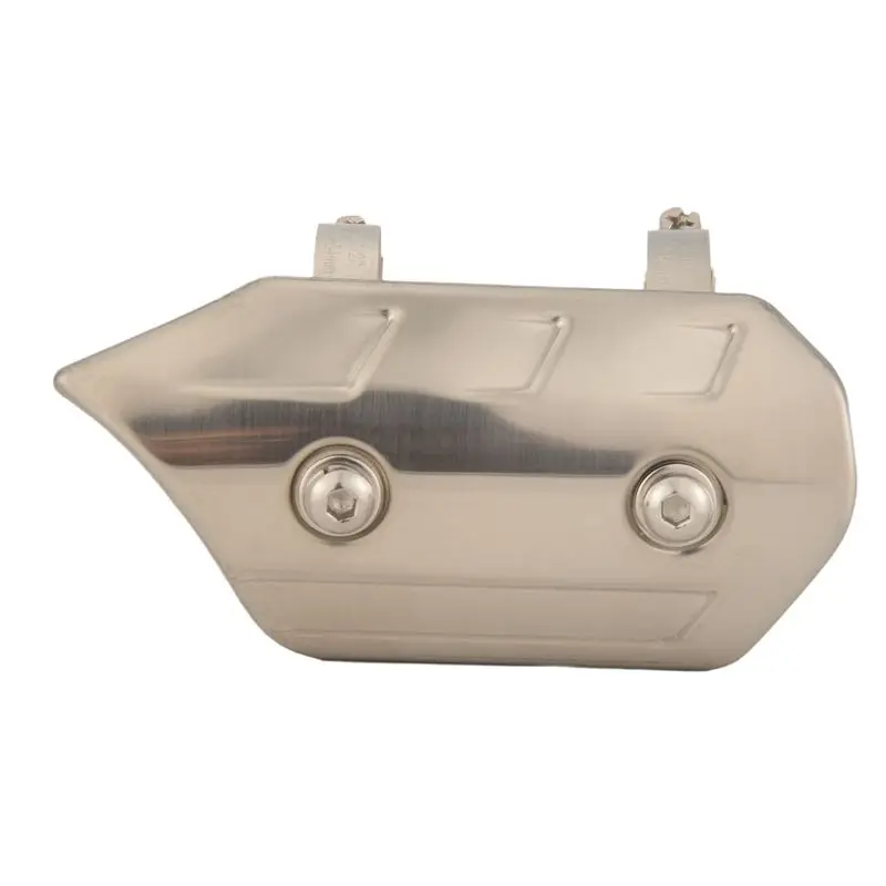 Limited Time Offer Motorcycle Universal Heat Insulation Plate Exhaust Pipe Anti-Hot Cover Connection Pipe Anti-Scratch Protectiv