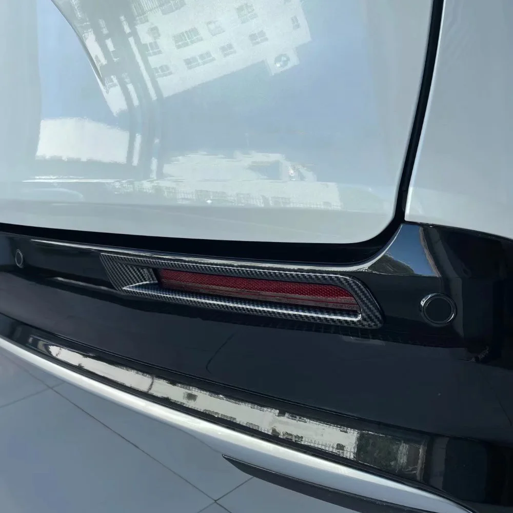 Rear Fog Light Lamp Frame Trim Covers Decoration Car Eyebrow Exterior Accessories Stickers 2Pcs For Toyota Sienna 2021 2022 2023 - view 6