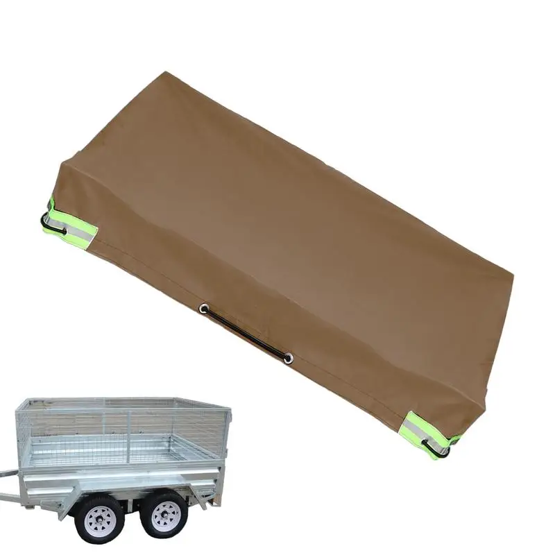 Trailer Cover RV Trailer Cover UV Protection Frost-Resistant Travel Trailer Camping Cover For Other Vehicle Car Trailer