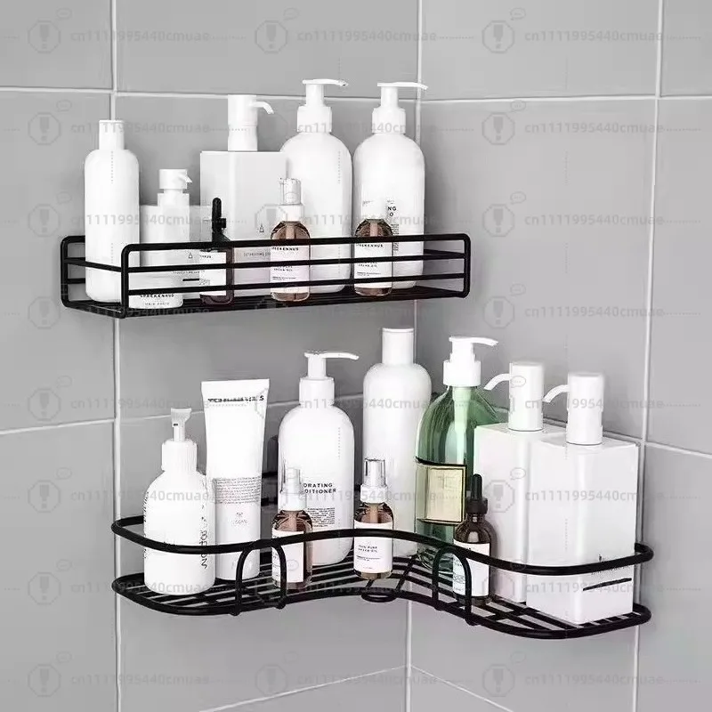 No punching bathroom triangle rack toilet kitchen storage rack storage basket toilet wall wall hanging corner