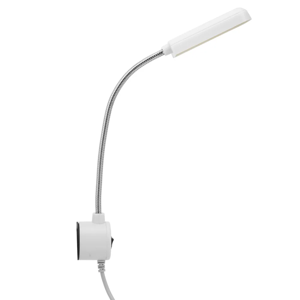 COB Sewing Machine Light Flexible Gooseneck Arm Magnetic Mounting Base Desk Work Lamp 5W 110-220V Desk Lamp Reading Desk