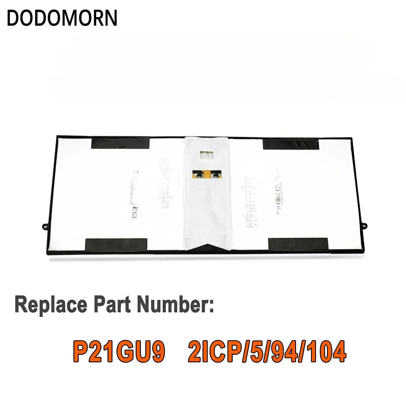 Batería DODOMORN P21GU9 para Microsoft Surface Pro 2 1601/Pro 1 1501 Tablet PC baterías de ordenador portátil 7,4 V 42Wh 5676mAh de alta calidad